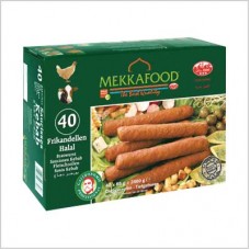 FRIKANDEL HALAL 40ST.X85GR. MEKKAFOOD