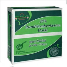 RUNDVLEESKROKET HALAL 28ST.X80GR MEKKAFOOD