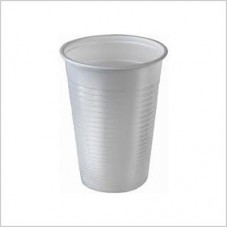 BEKER PLASTIEK WIT 180ML/100ST