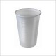 BEKER PLASTIEK WIT 180ML/100ST